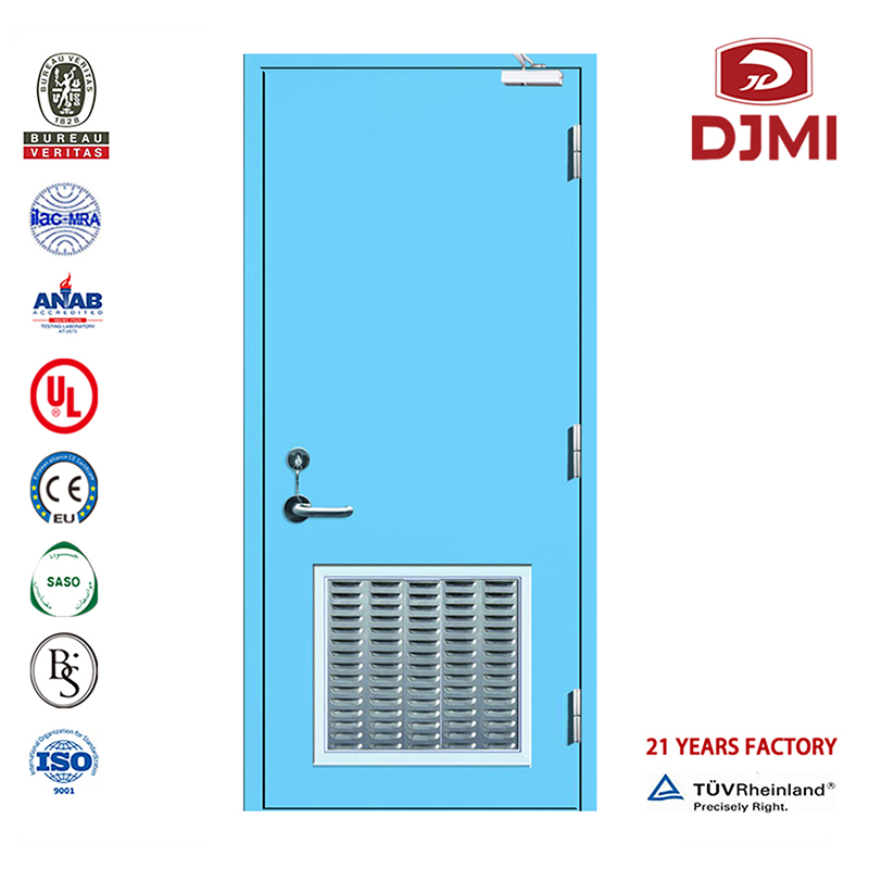 주문을 받아서 만들어진 안전 스테인리스 좋은 금속 입장 내화성이있는 문 상업적인 외부 불 정격 강철 문 새로운 조정 두 배 En 승인 된 불 강철 문 중국 공장 비상 사태 정격 Bs 안전 유리제 디자인 문 강철 반대로 방화문